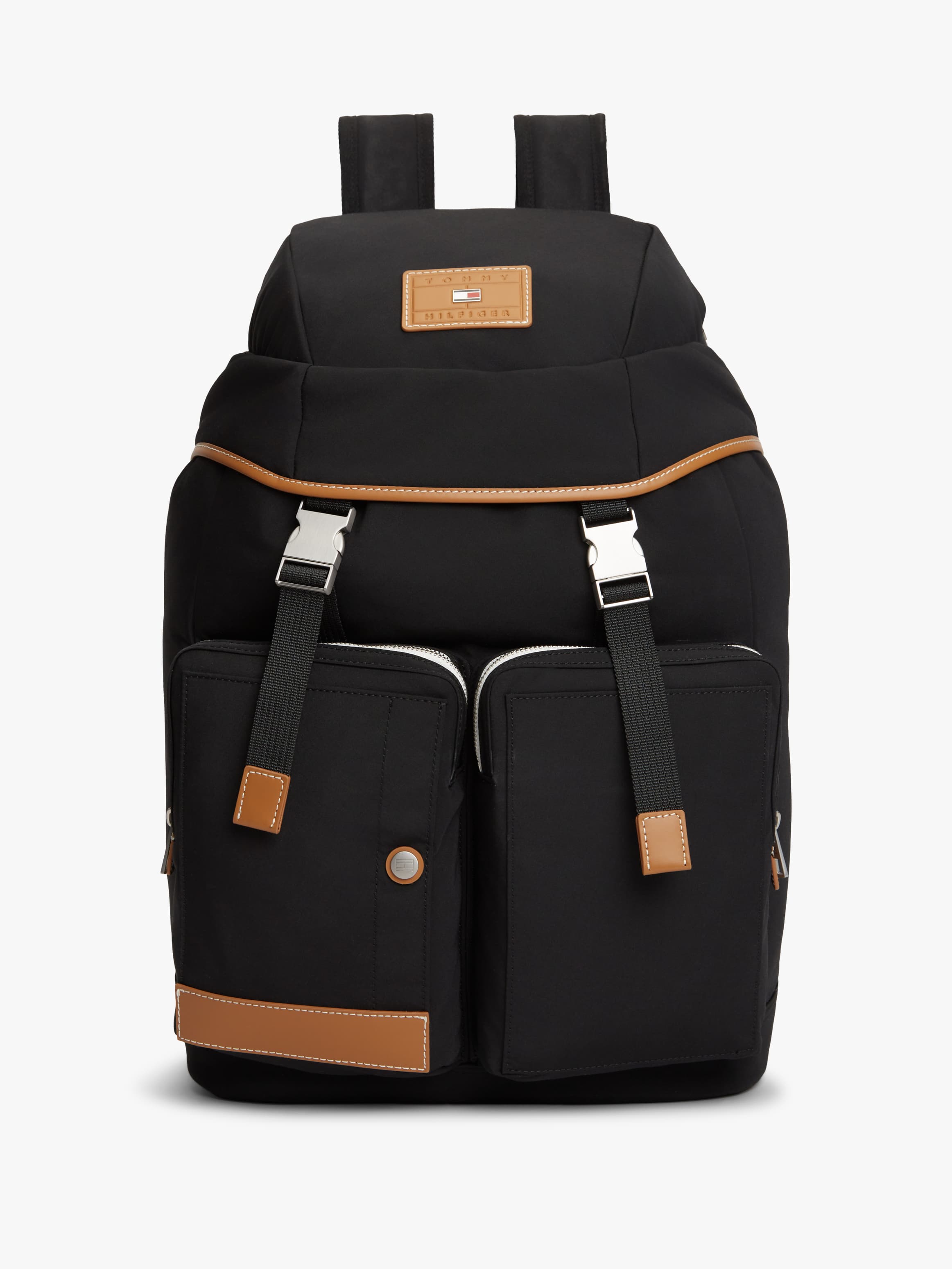 Casual Pocket Flap Backpack
