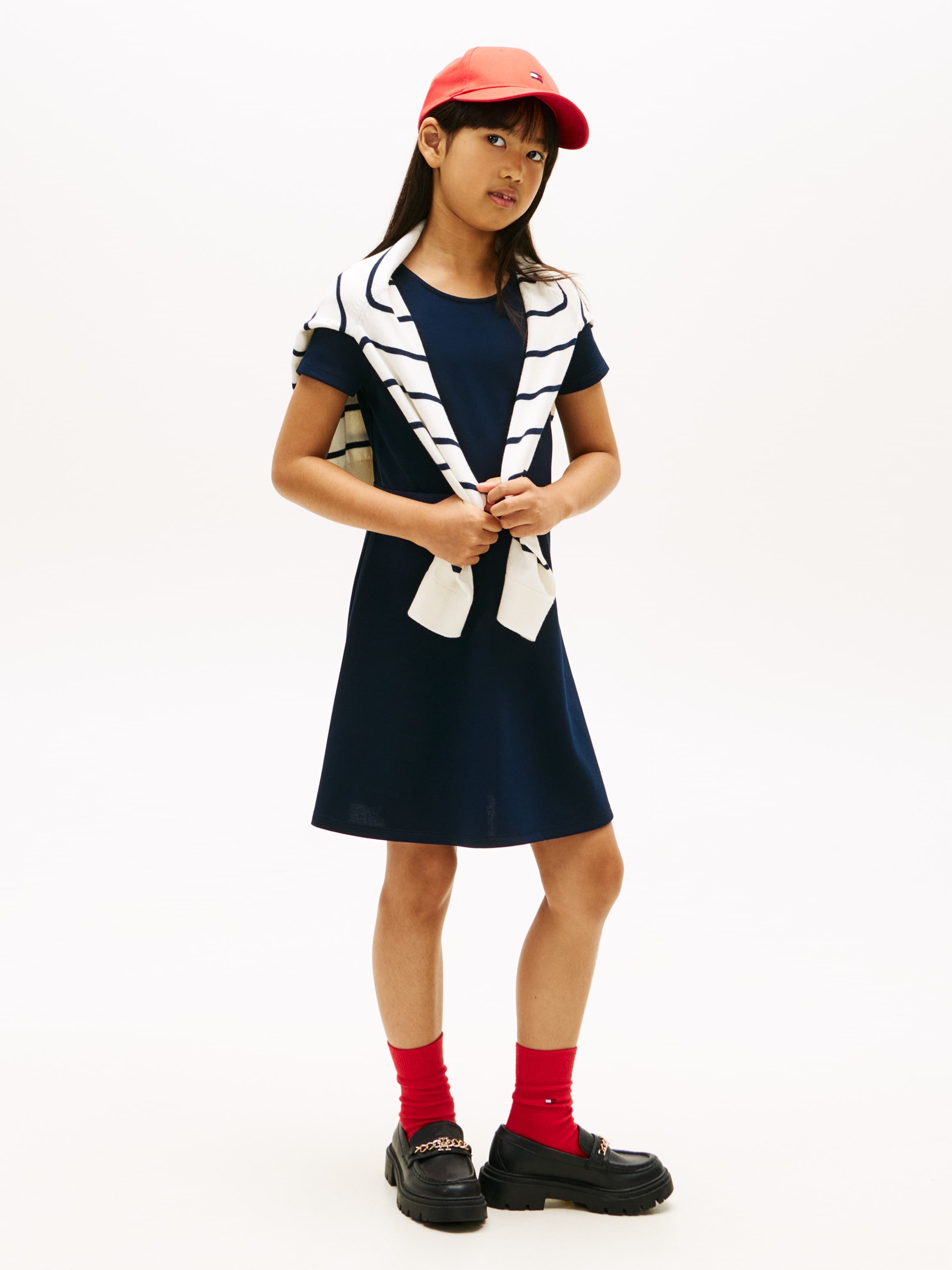 Essential Short Sleeve Skater Dress