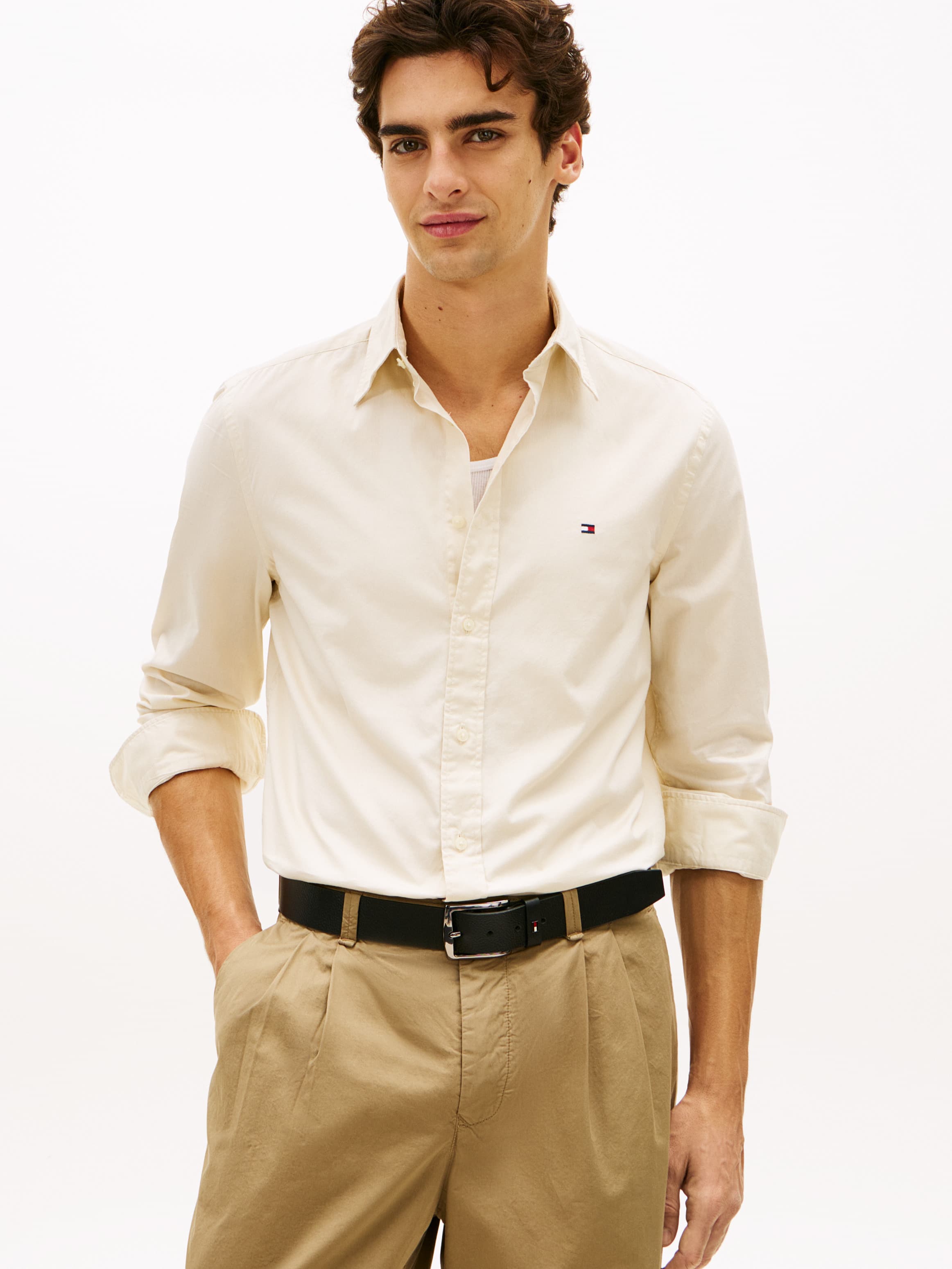 TH Flex Regular Fit Poplin Shirt