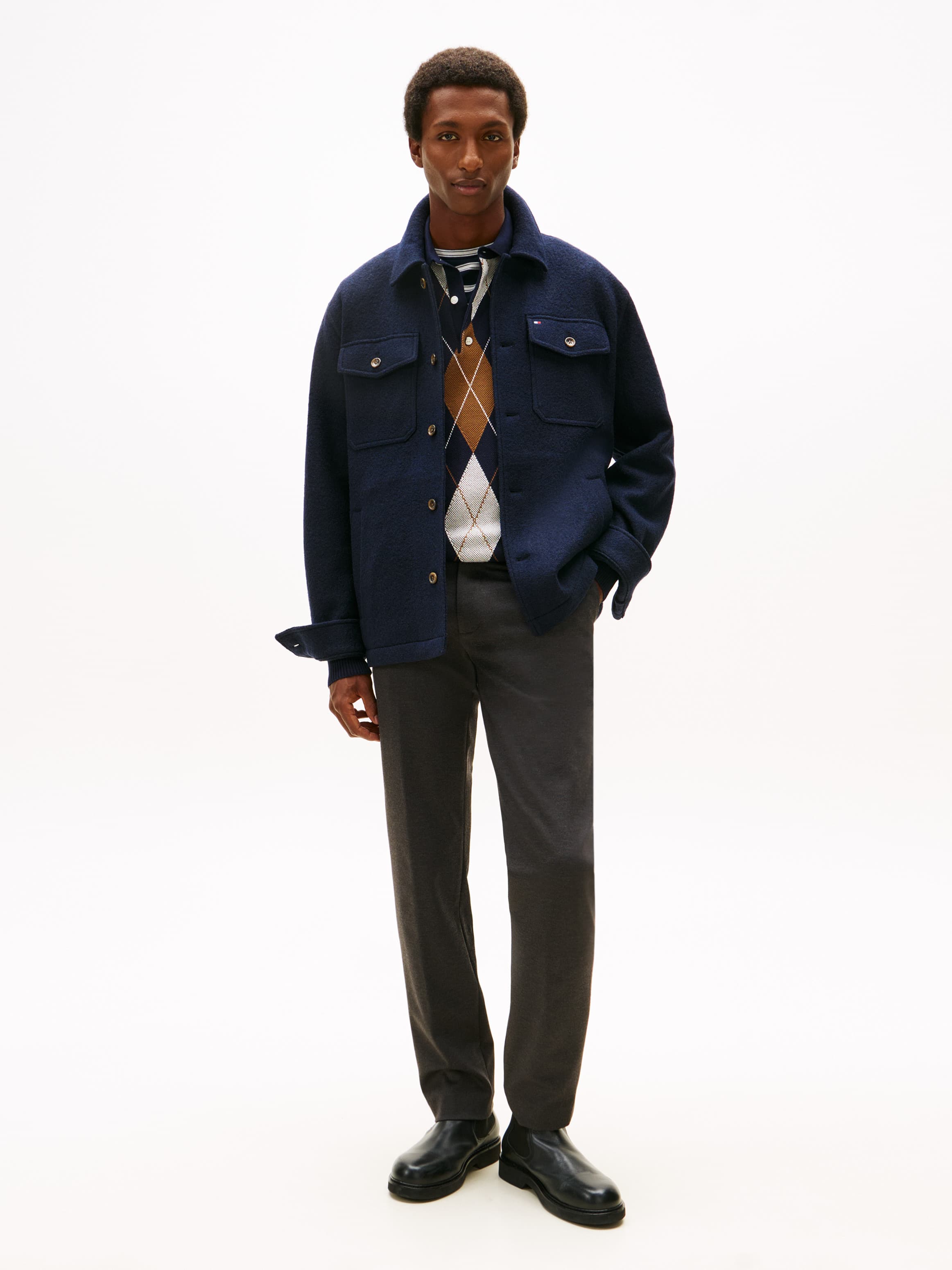 Performance Smart Casual Straight Leg Trousers