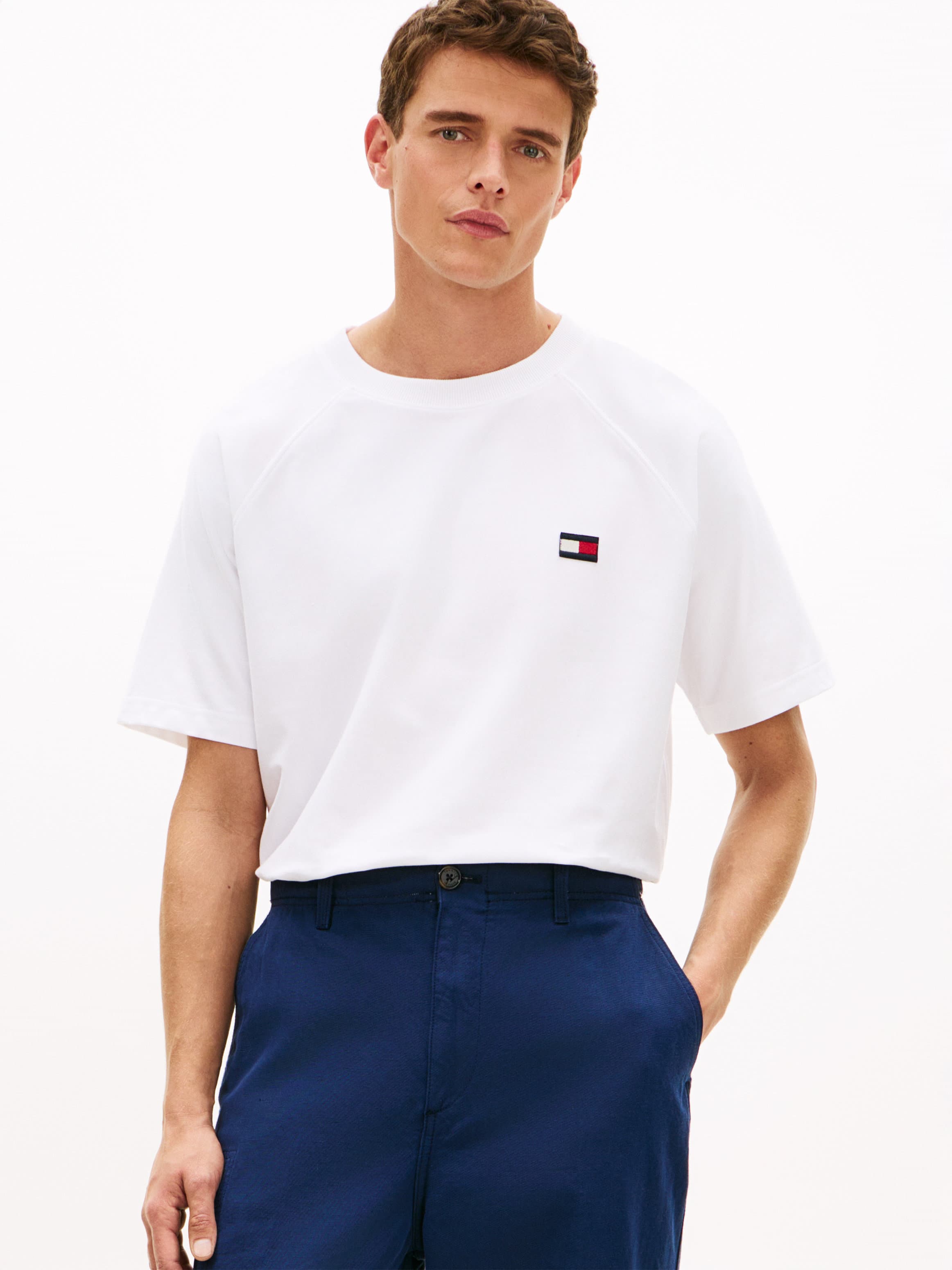 Raglan Sleeve Relaxed Jersey T-Shirt