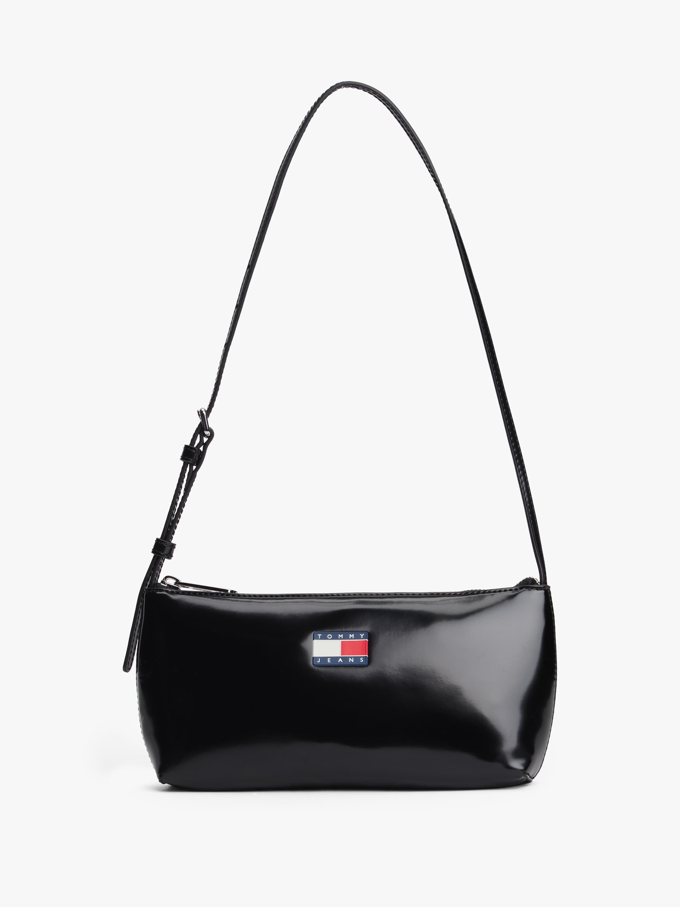 Essential Logo Shiny Shoulder Bag
